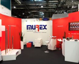murex is exhibiting several screws and feed bushings at the K-show in Dusseldorf